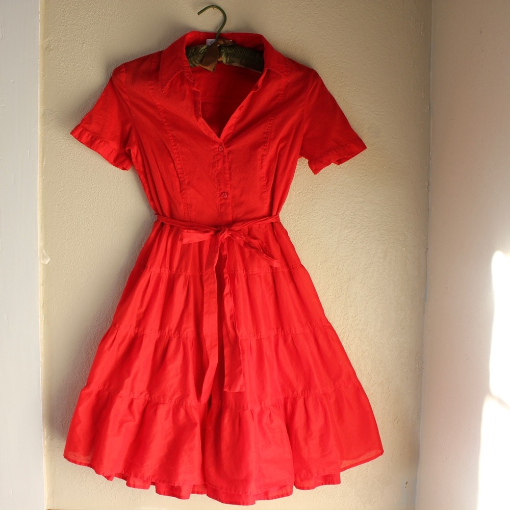 Calvin Klein Red Dress